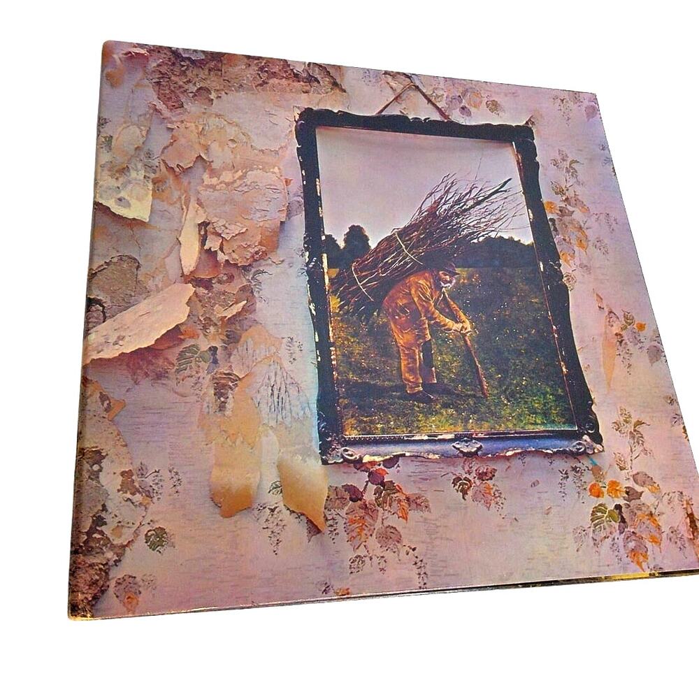 Led Zeppelin IV Zoso 1975 US Press 75 Rockefeller Plaza Pecko Duck SD 7208 - Picture 2 of 9